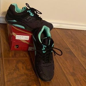 Saucony Grid 9000 Black and Teal